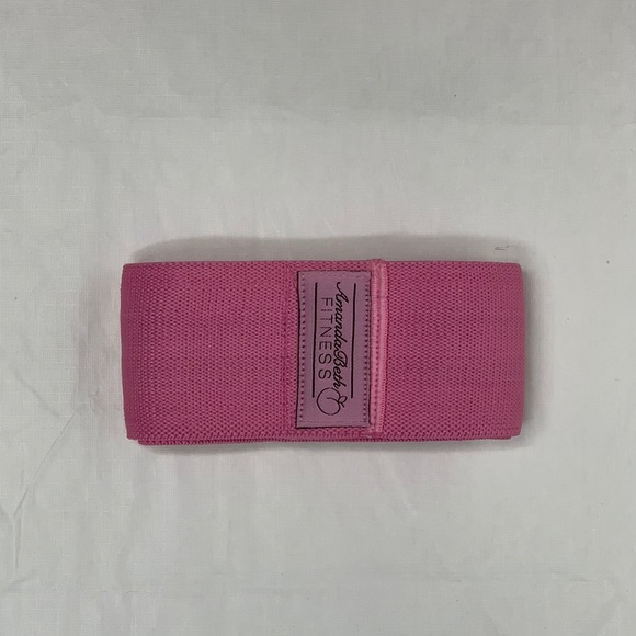 SOLID PINK RESISTANCE BAND - Picture 2 of 4